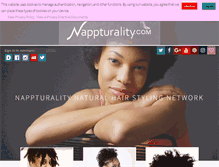 Tablet Screenshot of nappturality.com